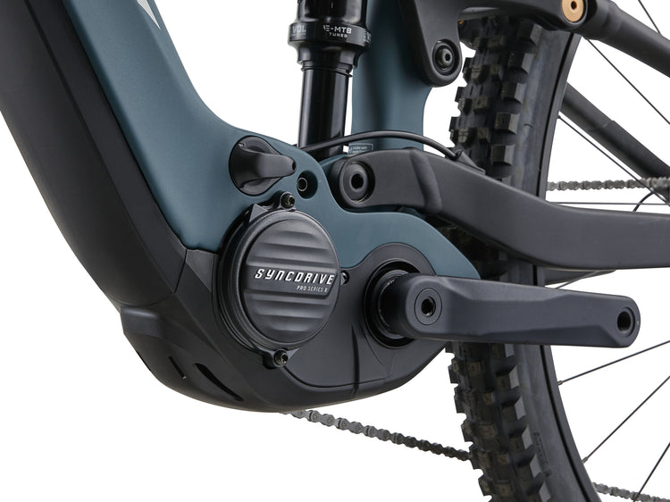 Giant Stance E+ 0 Full Suspension Trail Electric Bike 2027 Deep Lake/Black