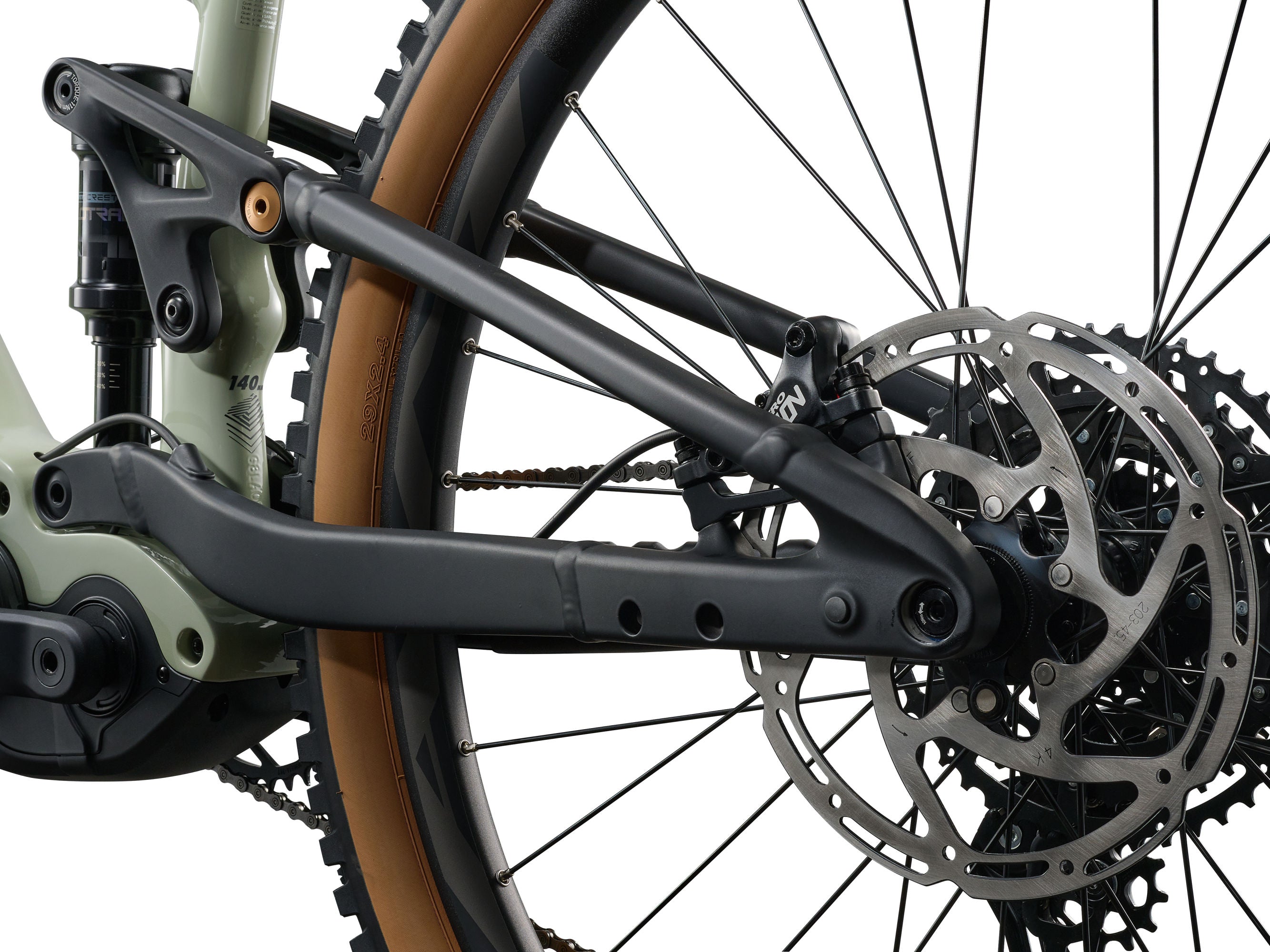 Giant Stance E+ 2 Full Suspension Trail Electric Bike 2027 Desert Sage/Black