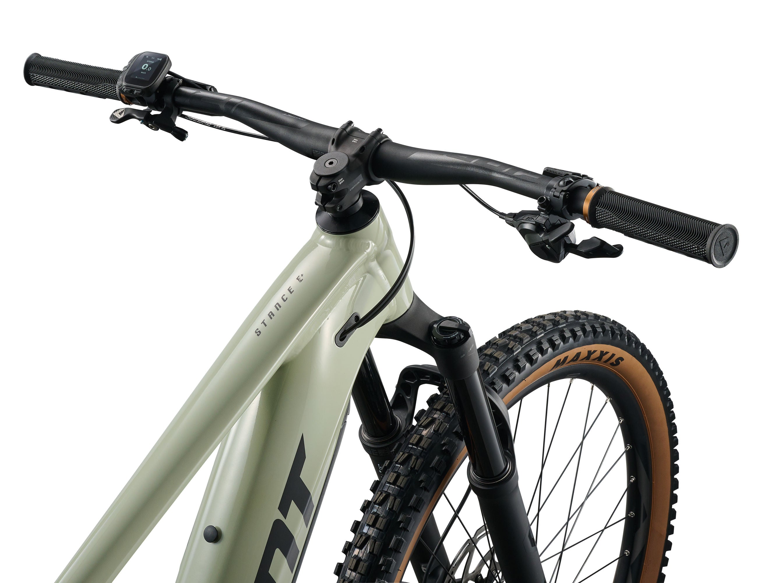Giant Stance E+ 2 Full Suspension Trail Electric Bike 2027 Desert Sage/Black