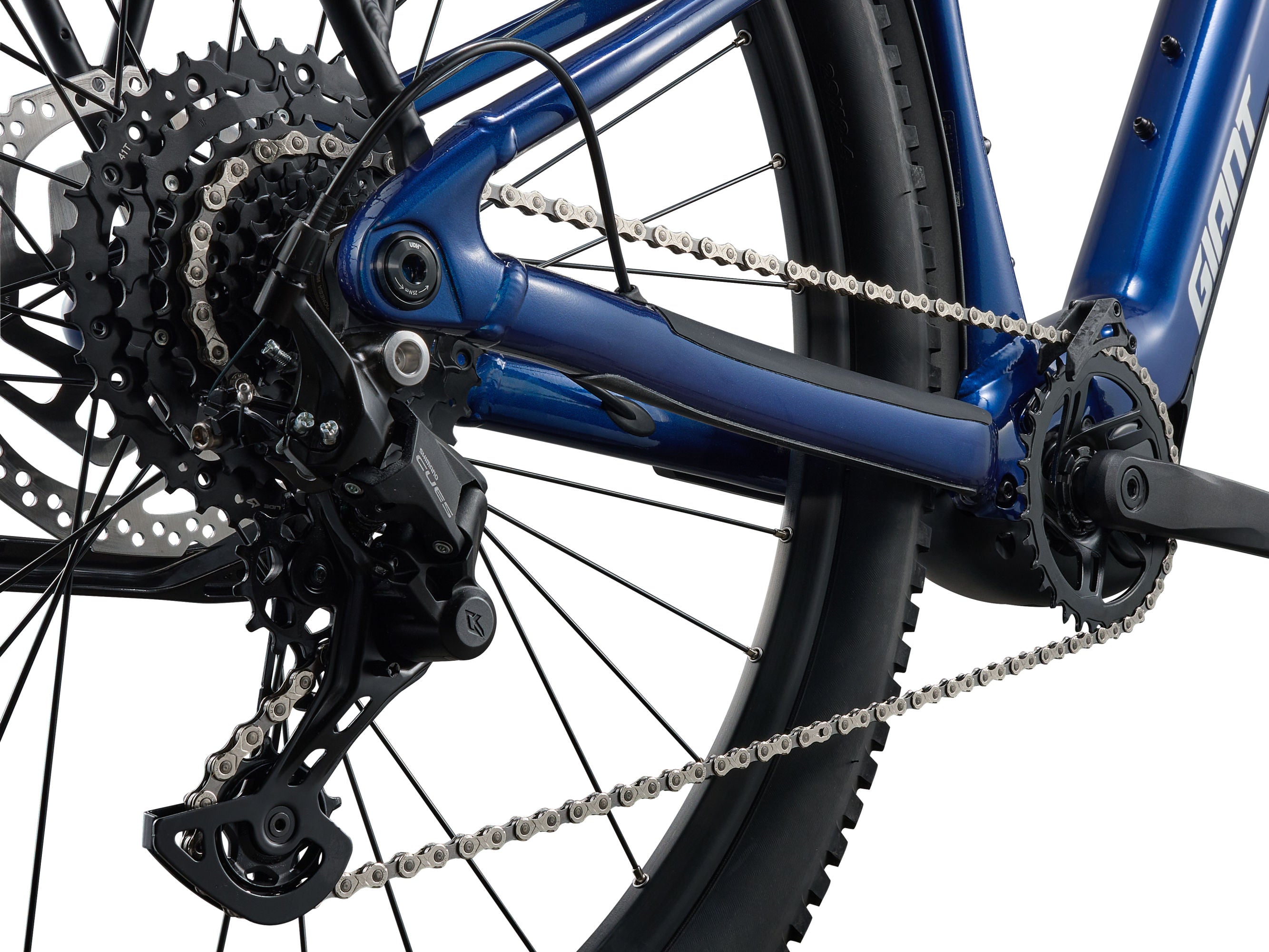 Giant Talon E+ EX Hardtail Trail Electric Bike 2026 Metallic Navy