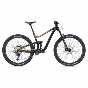 Giant Trance 1 Trail Full Suspension Mountain Bike 2024 Panther/Pyrite Brown