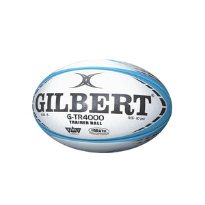 Gilbert G-TR4000 Trainer Rugby Ball white/sky blue