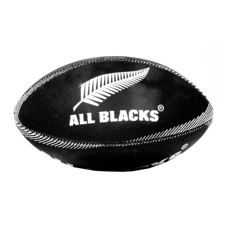 Gilbert New Zealand All Blacks Mini Rugby Ball black/white