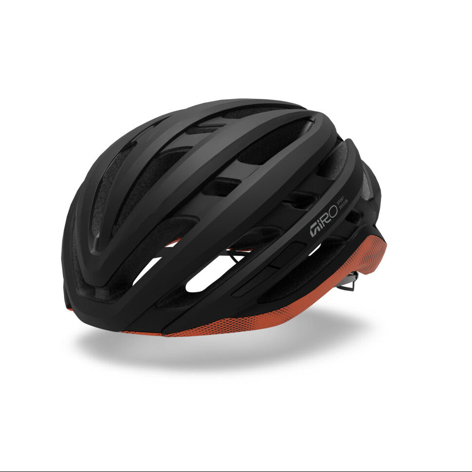 Giro Agilis MIPS Road Bike Helmet black/orange
