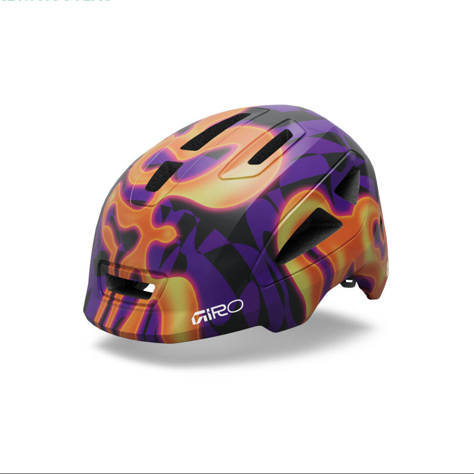 Giro Youth Scamp MIPS II Bike Helmet purple lava