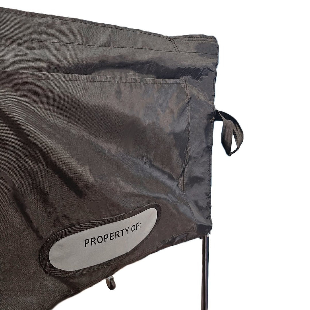 Going One Folding Aluminum Volleyball Cart black