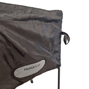 Going One Folding Aluminum Volleyball Cart black