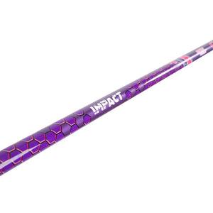 Goldline Carbon Fiber Impact Curling Broom quake- purple