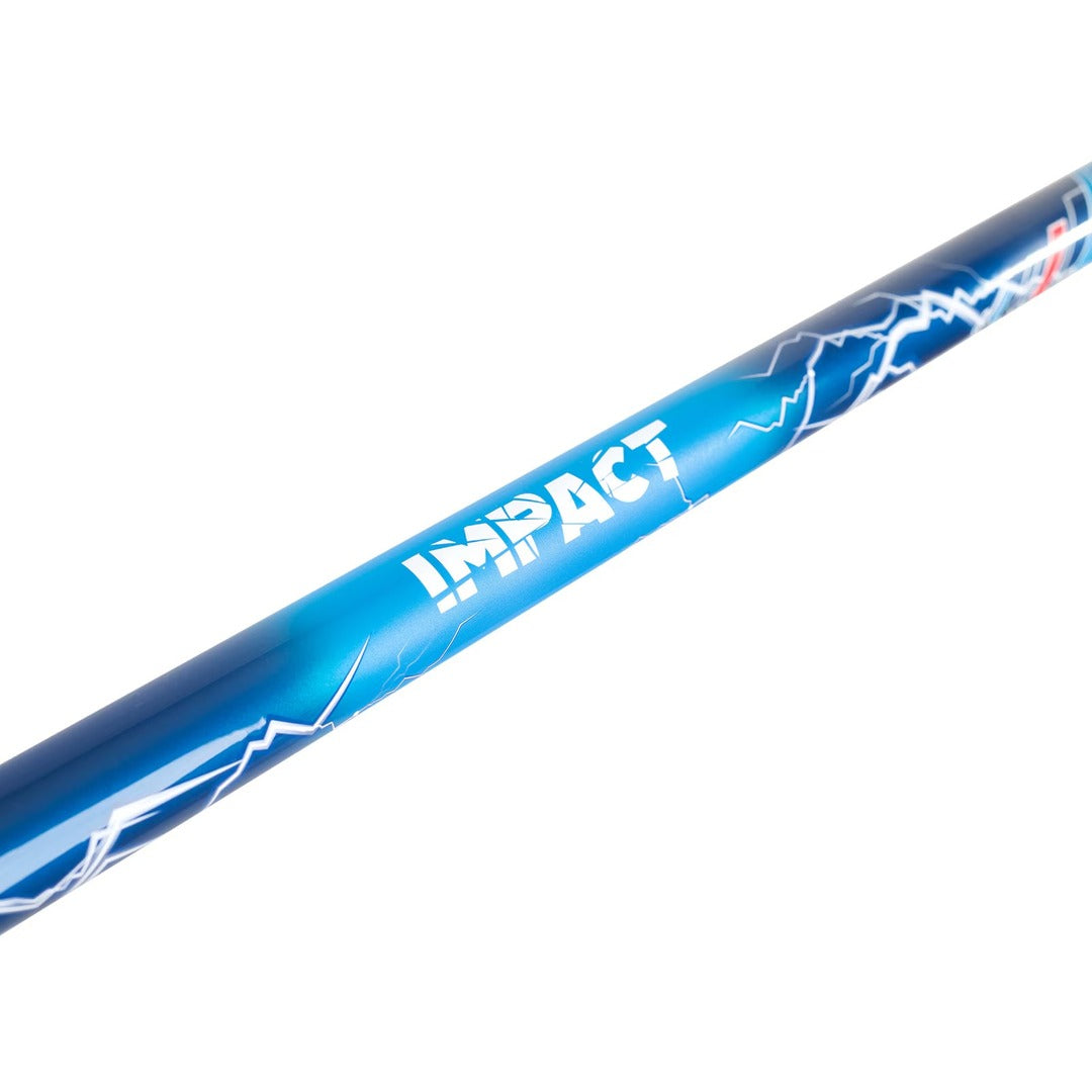 Goldline Carbon Fiber Impact Curling Broom surge- blue/red