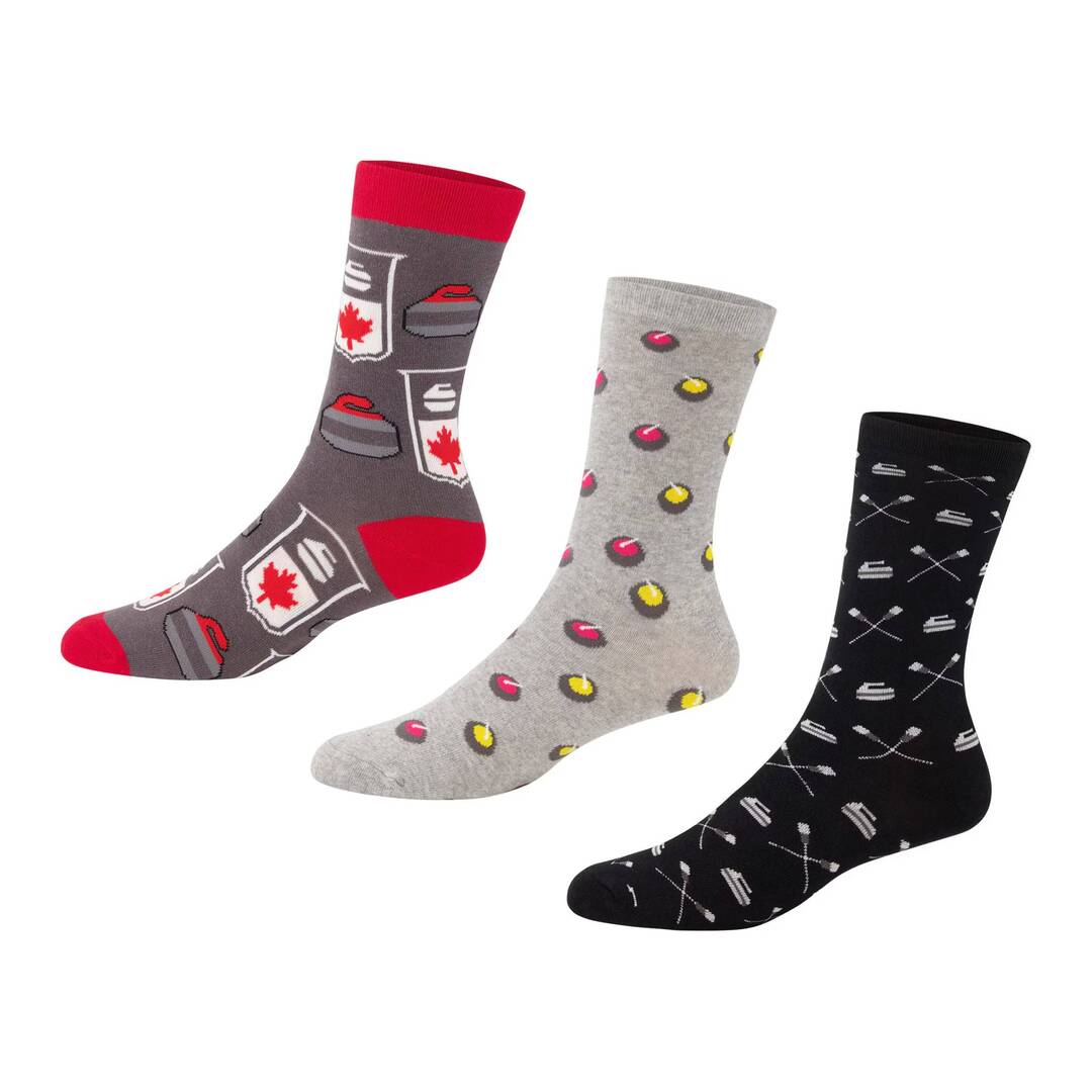 Goldline Designer Curling Socks