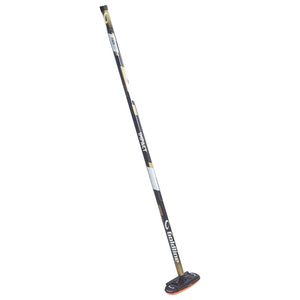 Goldline Fiberlite Impact Curling Broom black