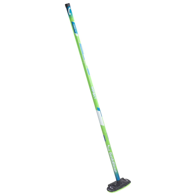 Goldline Fiberlite Impact Curling Broom lime
