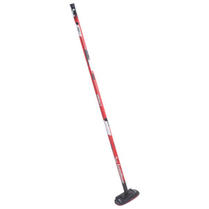 Goldline Fiberlite Impact Curling Broom red