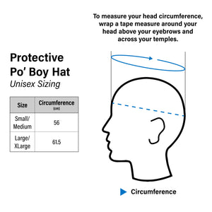 Goldline Head First Protective Po'Boy Headgear