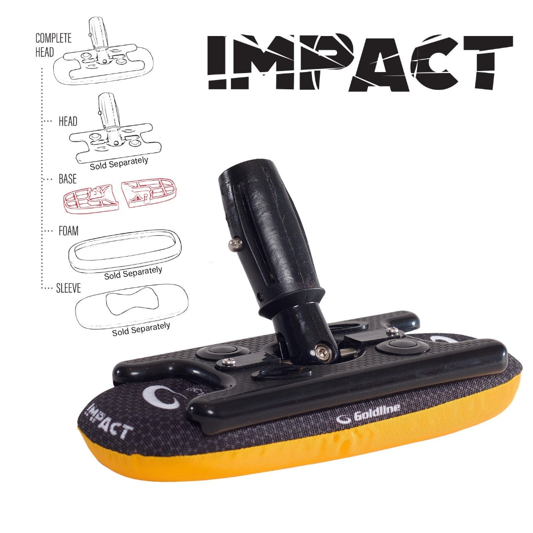Goldline Impact Pad Base black