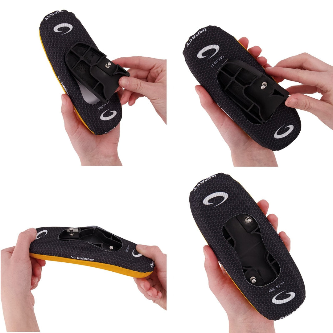 Goldline Impact Pad Base black