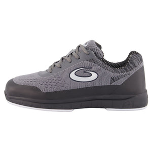 Goldline Men's Storm G50 Speed 8 (5/32") Curling Shoes grey/black
