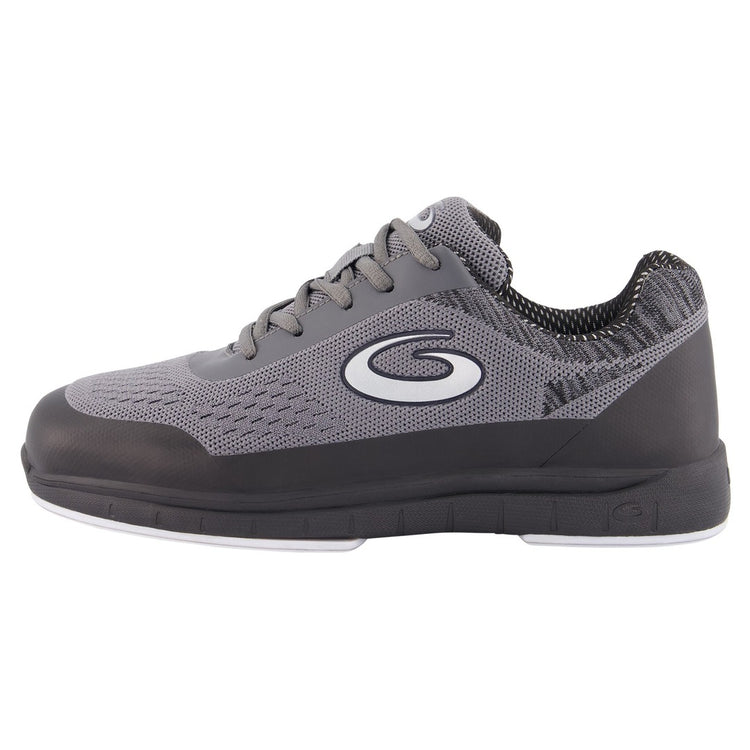 Goldline Men's Storm G50 Speed 8 (5/32") Curling Shoes grey/black