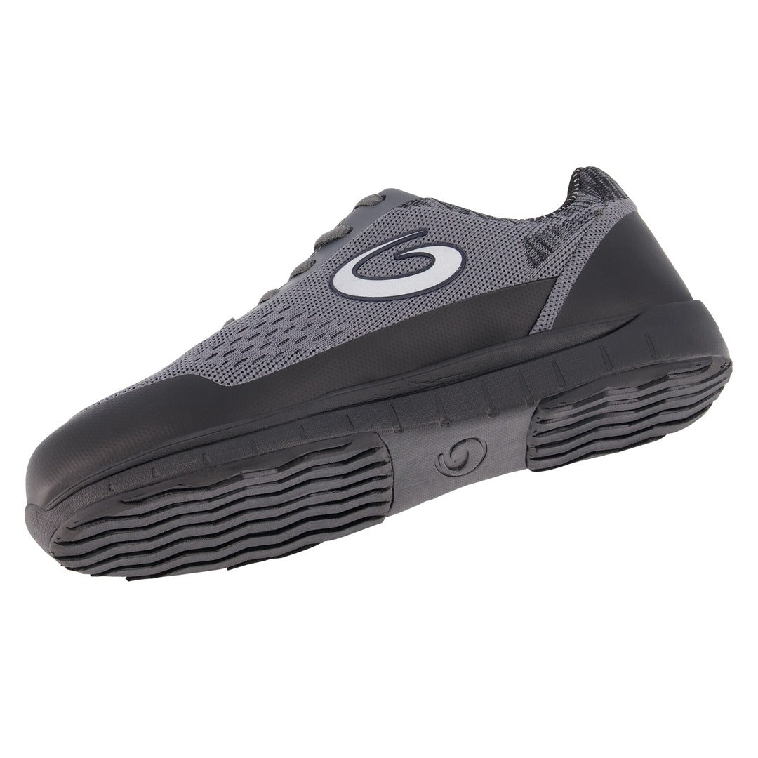 Goldline Men's Storm G50 Speed 8 (5/32") Curling Shoes grey/black