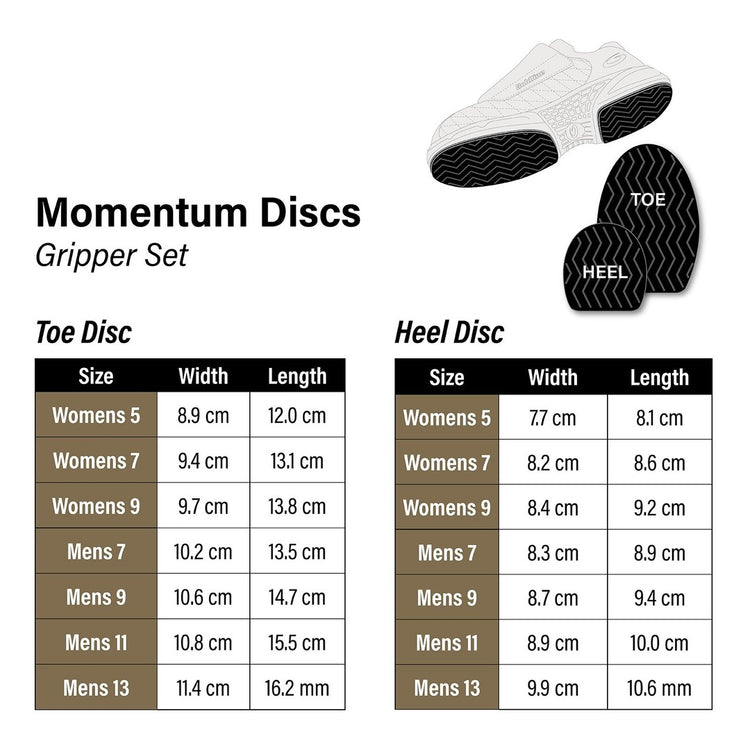 Goldline Women's Momentum Curling Disc Set black