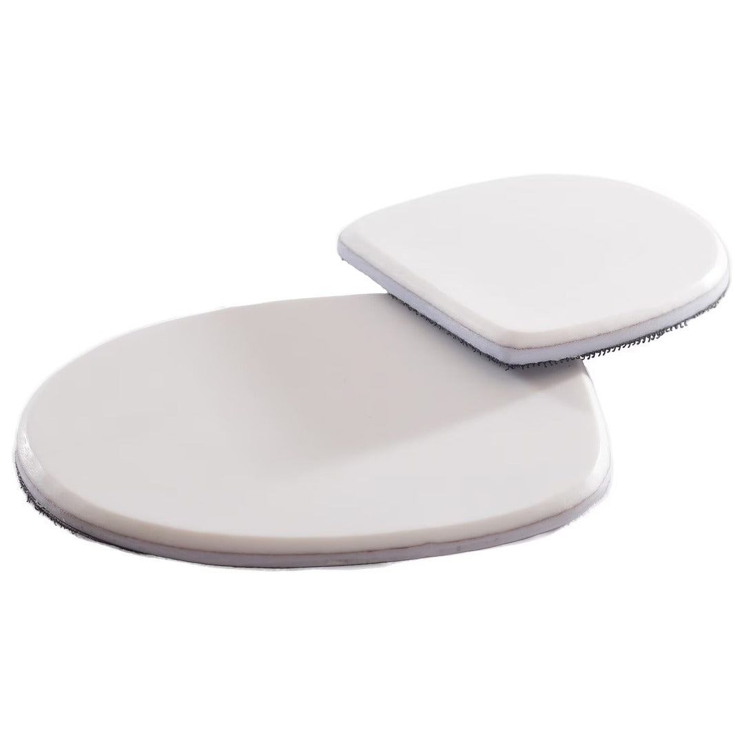 Goldline Women's Momentum Curling Sliding Discs white