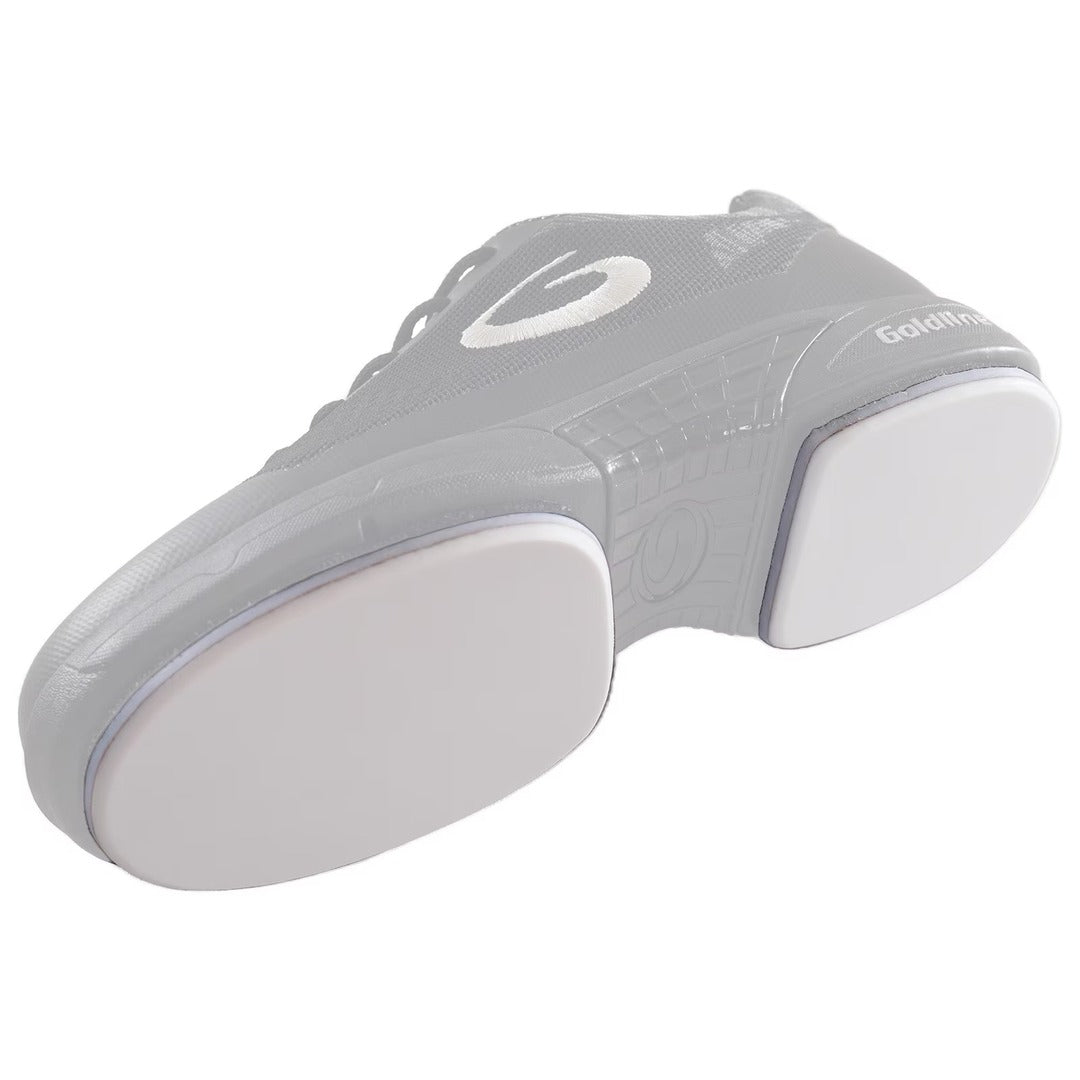 Goldline Women's Momentum Curling Sliding Discs white