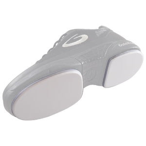 Goldline Women's Momentum Curling Sliding Discs white