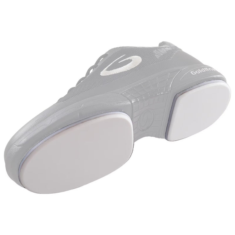 Goldline Women's Momentum Curling Sliding Discs white