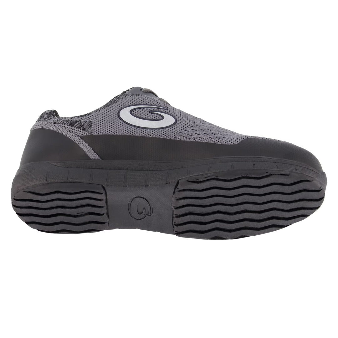 Goldline Women's Swagger G50 Double Gripper Curling Shoes grey