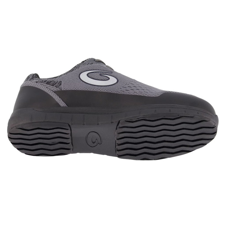 Goldline Women's Swagger G50 Double Gripper Curling Shoes grey