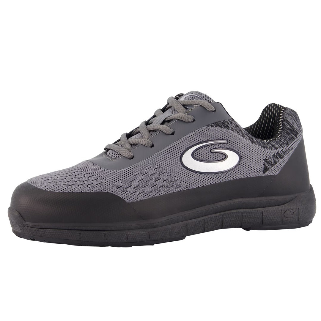 Goldline Women's Swagger G50 Double Gripper Curling Shoes grey
