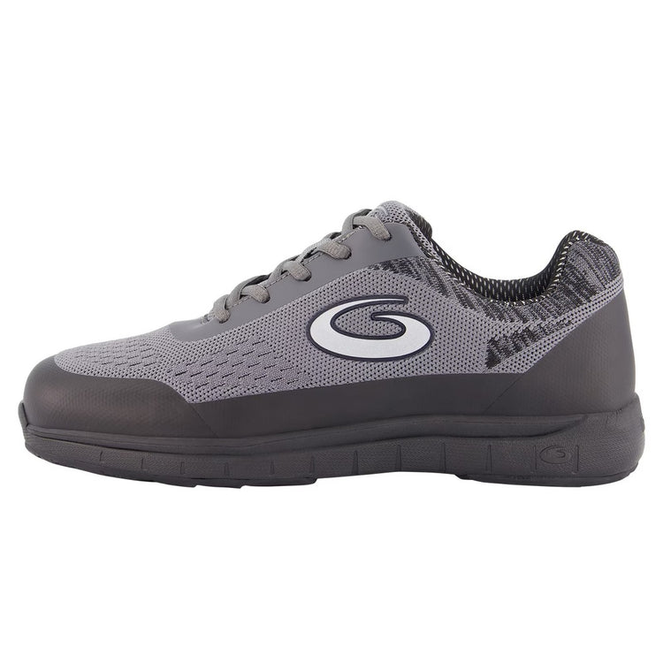 Goldline Women's Swagger G50 Double Gripper Curling Shoes grey