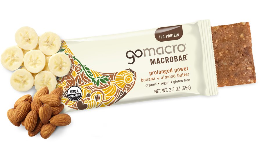 GoMacro Organic Protein Bars 65g Banana Almond Butter
