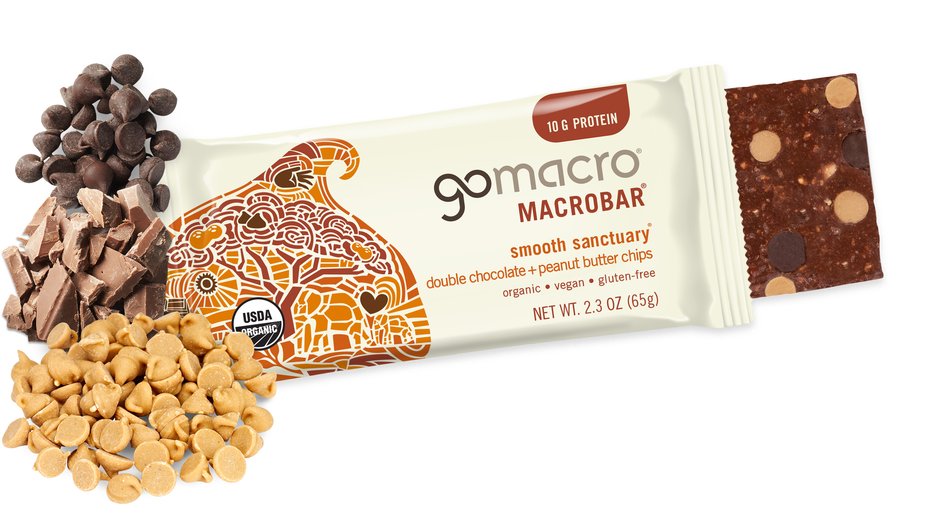 GoMacro Organic Protein Bars 65g Double Chocolate Peanut Butter Chip