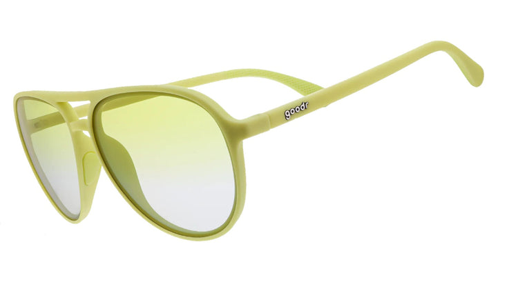 goodr Mach G Sunglasses Margs in First Class Green