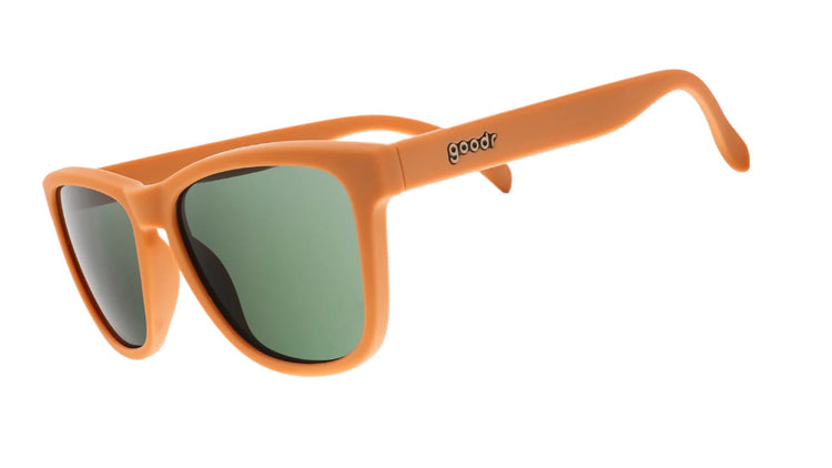 goodr The Original Sunglasses Chocolatier's Caramel Hot Tub orange