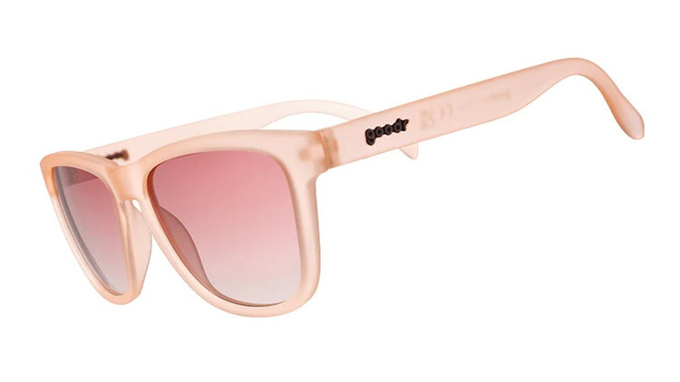 goodr The Original Sunglasses Don't Make Me Blush pink
