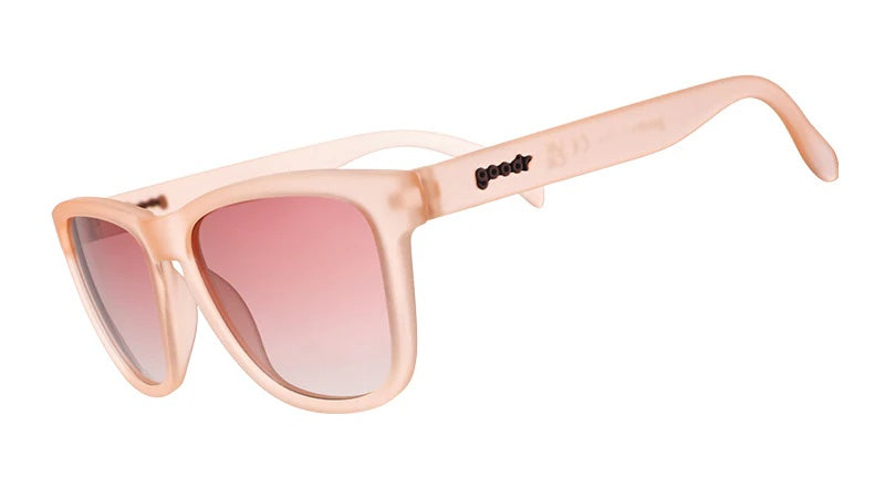 goodr The Original Sunglasses Don't Make Me Blush pink