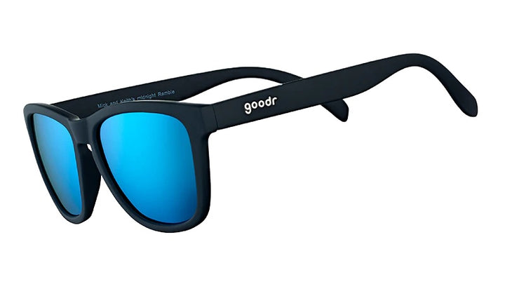 goodr The Original Sunglasses Mick and Keith's Midnight Ramble black blue