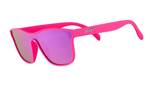 goodr VRG Sunglasses see you at the party, richter pink