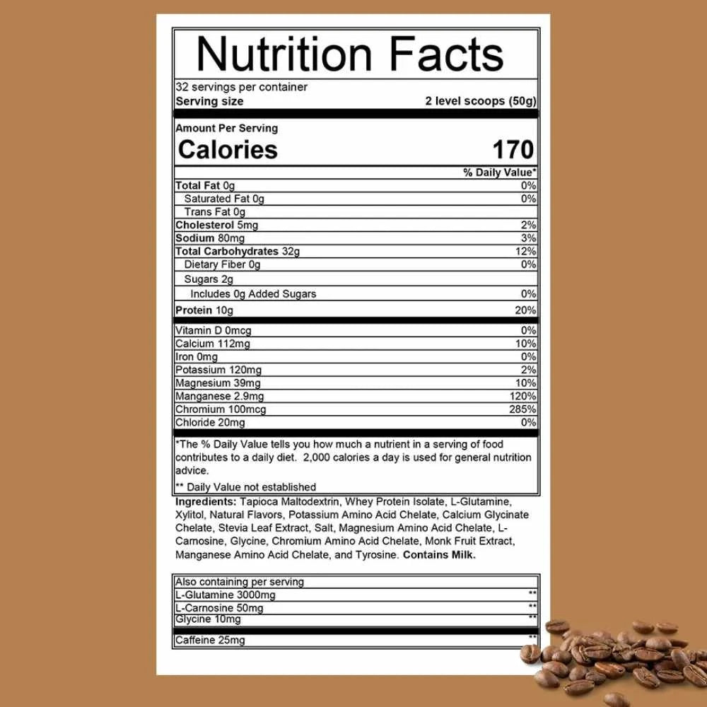 Hammer Recoverite 2.0 Powder (32 Servings) caffe latte