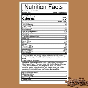 Hammer Recoverite 2.0 Powder (32 Servings) caffe latte