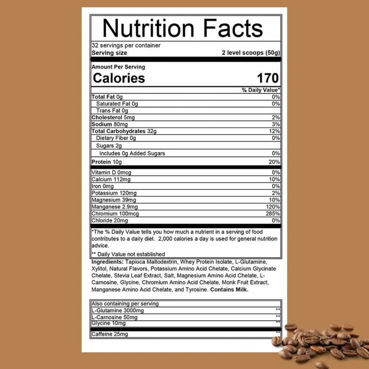 Hammer Recoverite 2.0 Powder (32 Servings) caffe latte