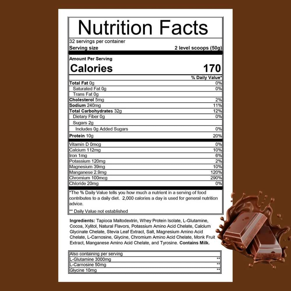 Hammer Recoverite 2.0 Powder (32 Servings) chocolate