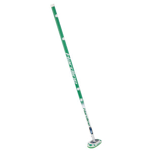 Hardline Specialty IcePad Curling Broom shamrock (green/white)