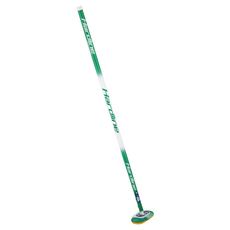 Hardline Standard IcePad  Curling Broom emerald