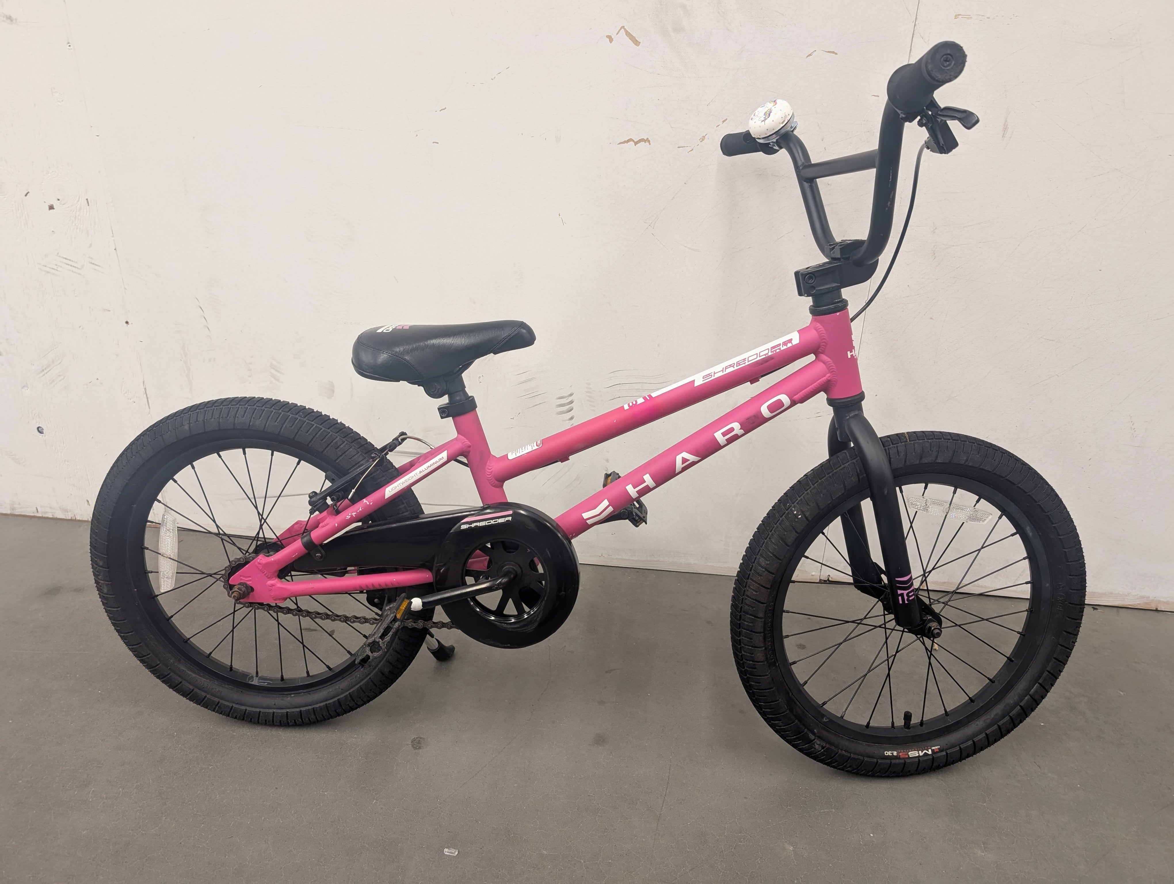 Haro Shredder 18 Pink 18" USED BMX Bike