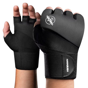 Hayabusa Elite Quick Hand Wraps Black 