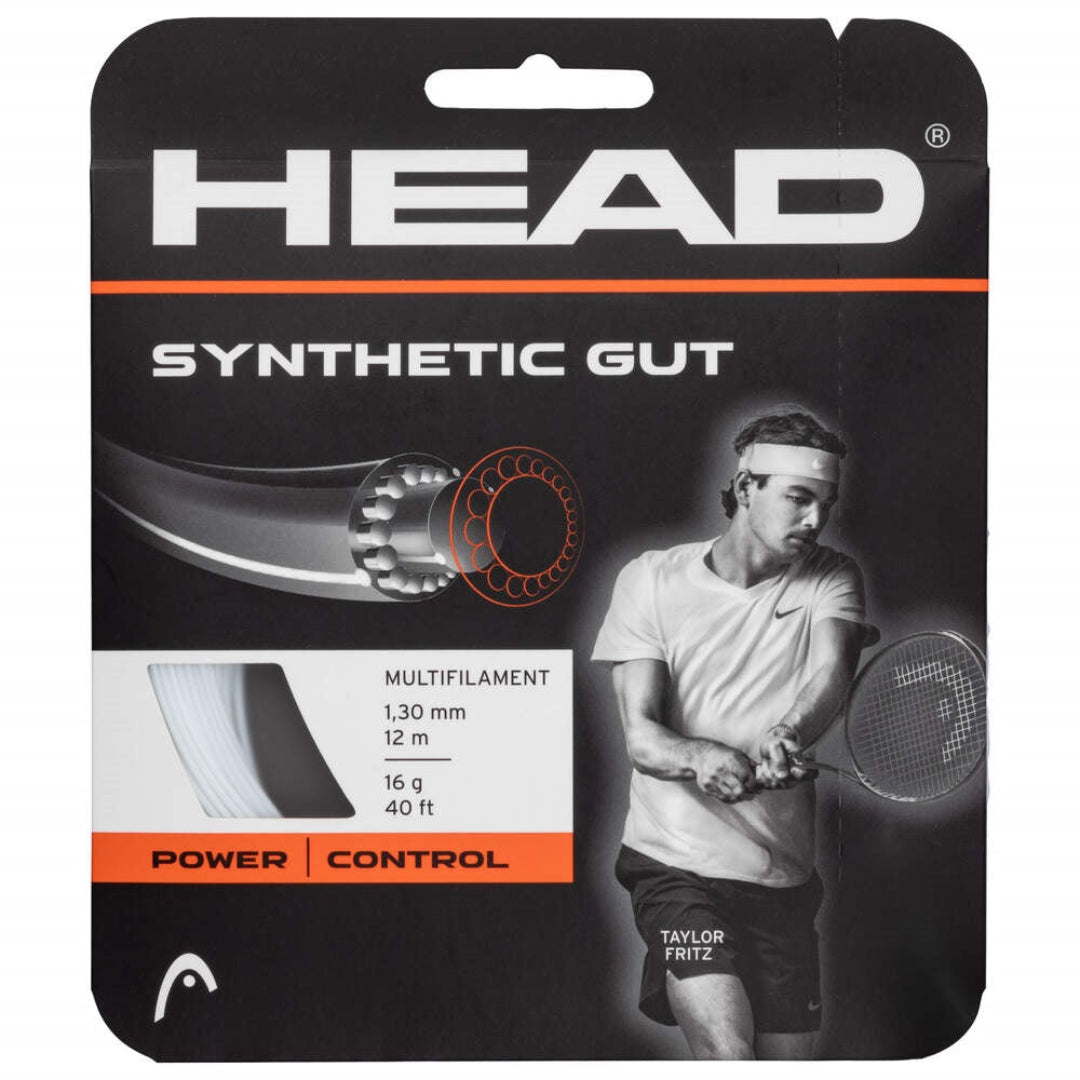Head Synthetic Gut Tennis String-White
