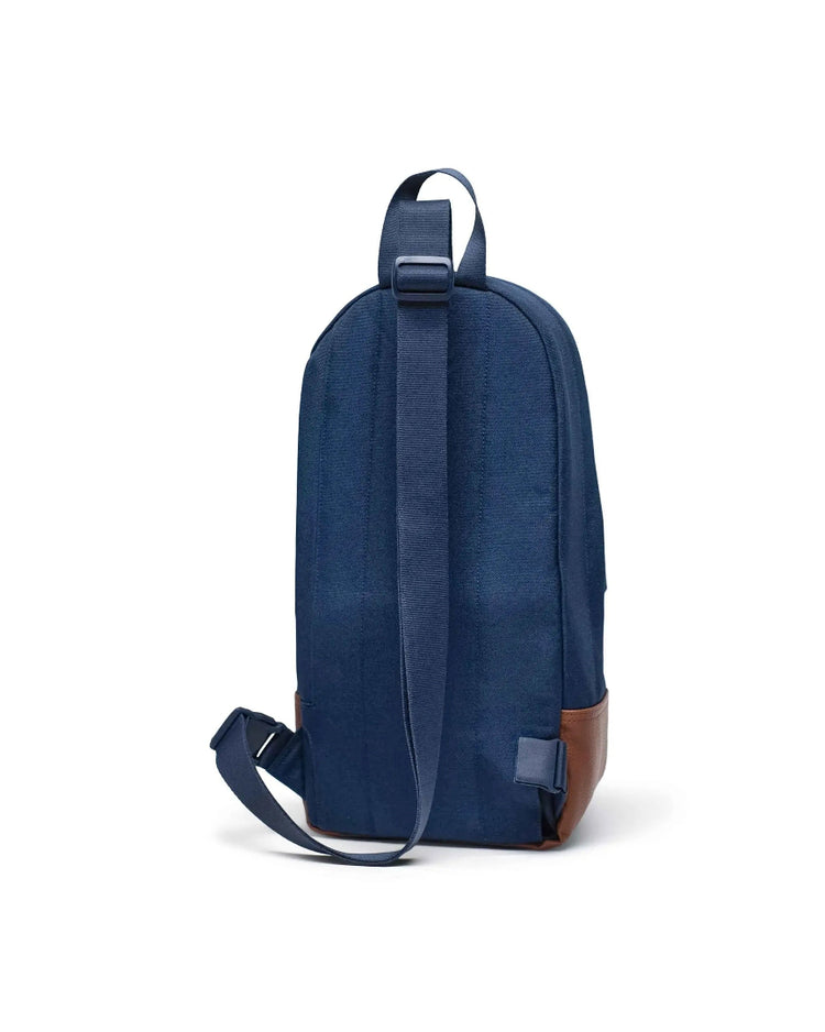 Herschel Heritage Shoulder Bag Navy/Tan